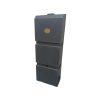 Wandmodel regenton grijs 100L incl. plastic kraantje – Prestige Amsterdam